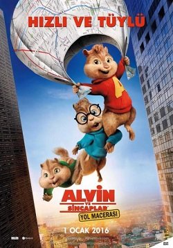 Alvin ve Sincaplar 4: Yol Macerası Türkçe Dublaj izle